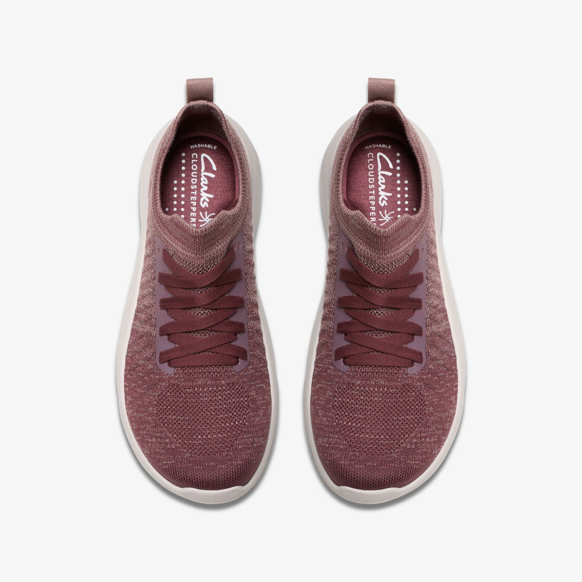 Clarks Solevana Lace Merlot Combination