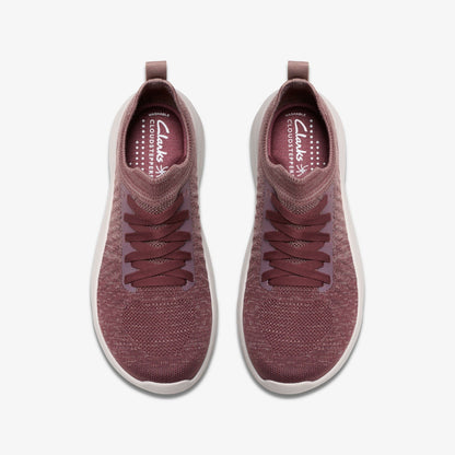 Clarks Solevana Lace Merlot Combination