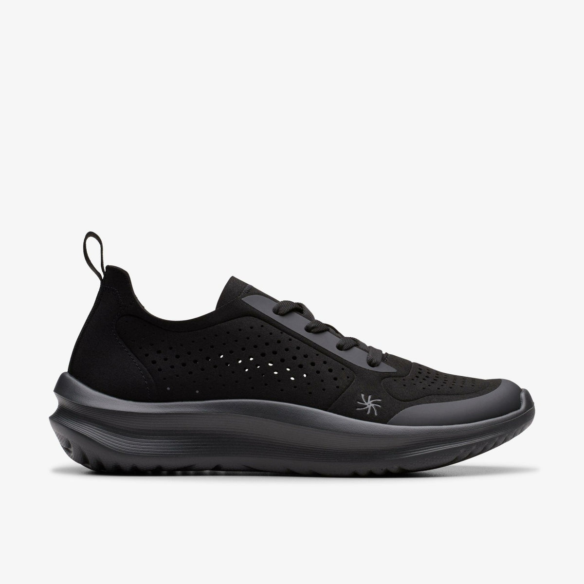 Clarks Solevana Tie Black