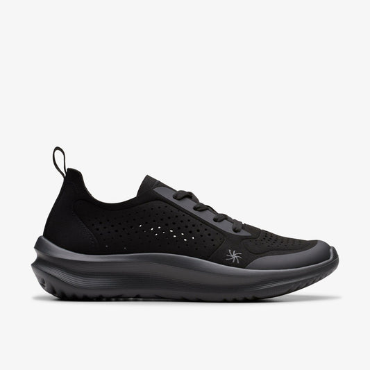 Clarks Solevana Tie Black