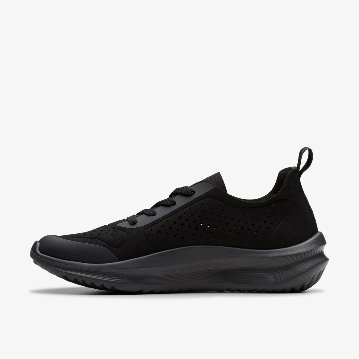 Clarks Solevana Tie Black