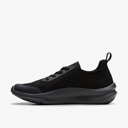 Clarks Solevana Tie Black