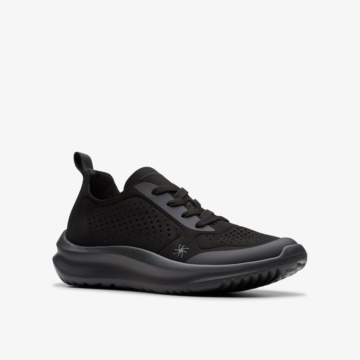 Clarks Solevana Tie Black
