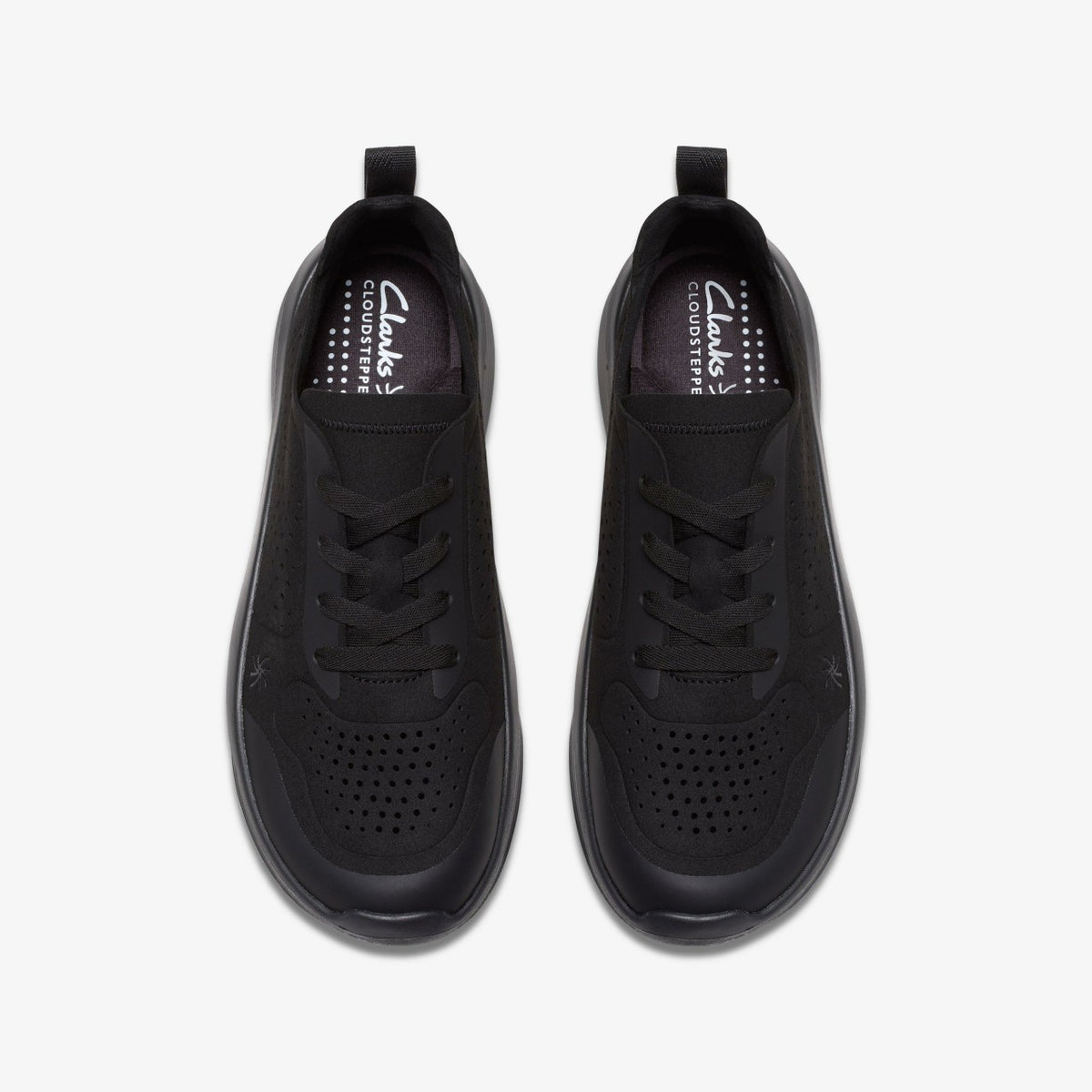 Clarks Solevana Tie Black