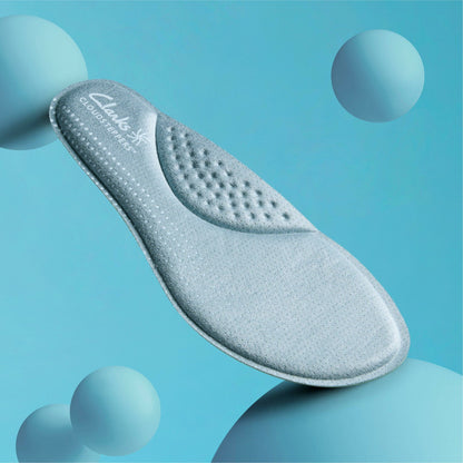 Clarks Solevana Tie Light Blue