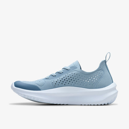 Clarks Solevana Tie Light Blue