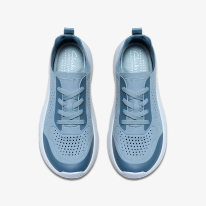 Clarks Solevana Tie Light Blue