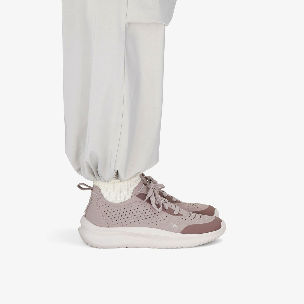 Clarks Solevana Tie Mauve Combination