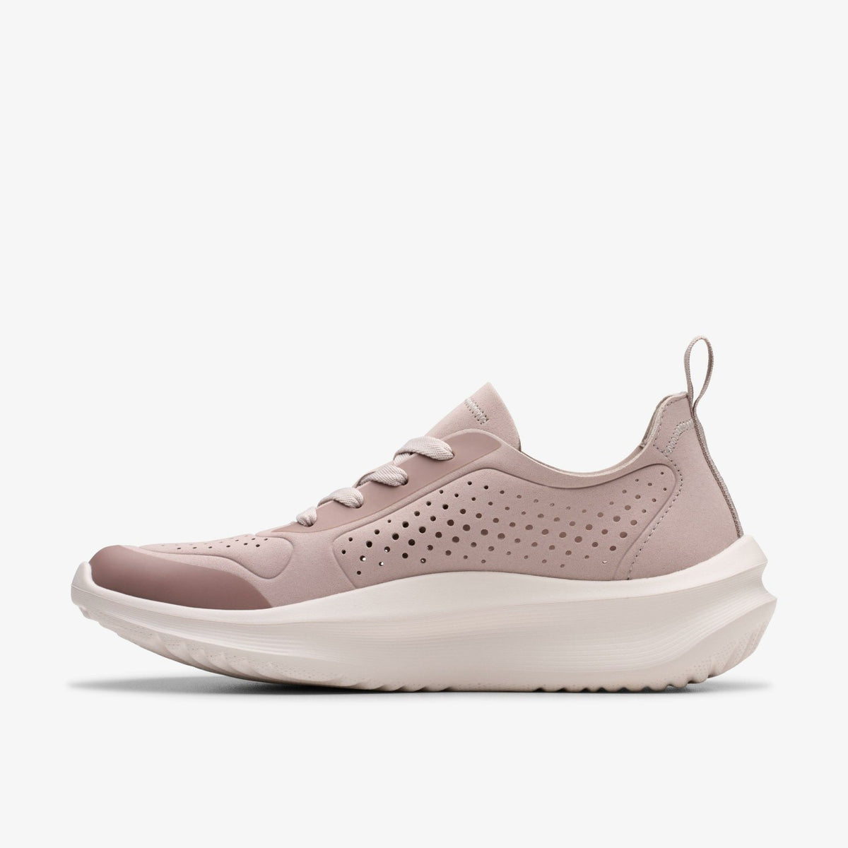 Clarks Solevana Tie Mauve Combination