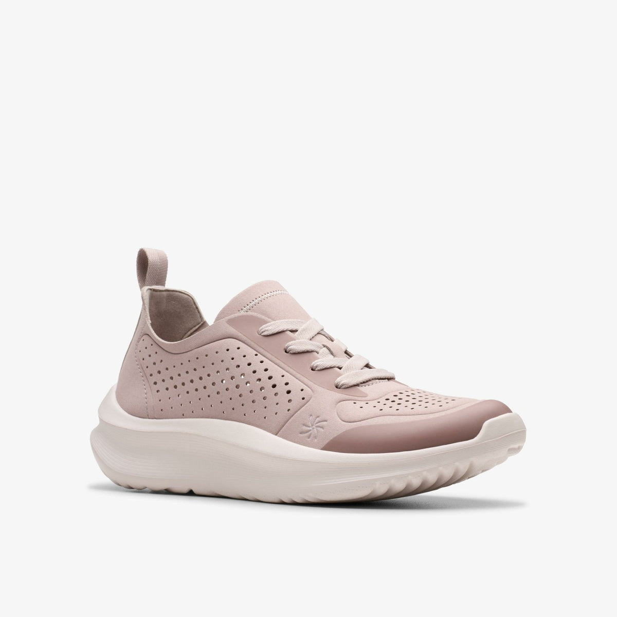 Clarks Solevana Tie Mauve Combination
