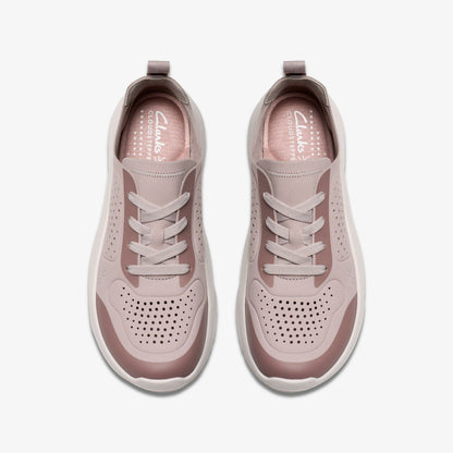 Clarks Solevana Tie Mauve Combination