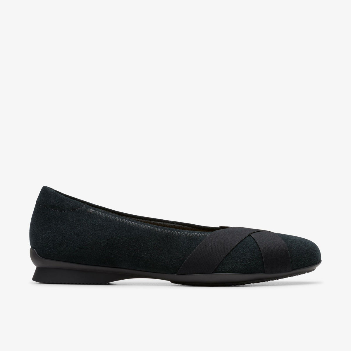 Clarks Jazmynn Gem Black Suede
