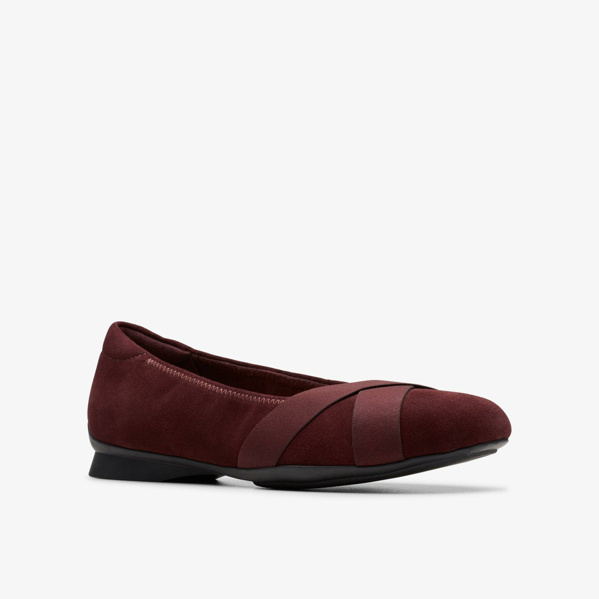 Clarks Jazmynn Gem Merlot Suede