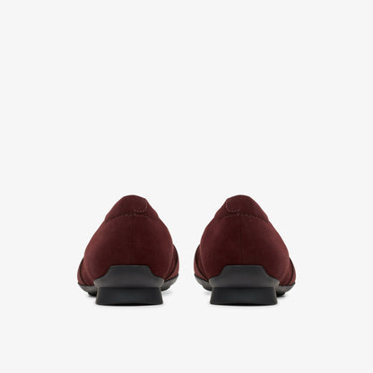 Clarks Jazmynn Gem Merlot Suede