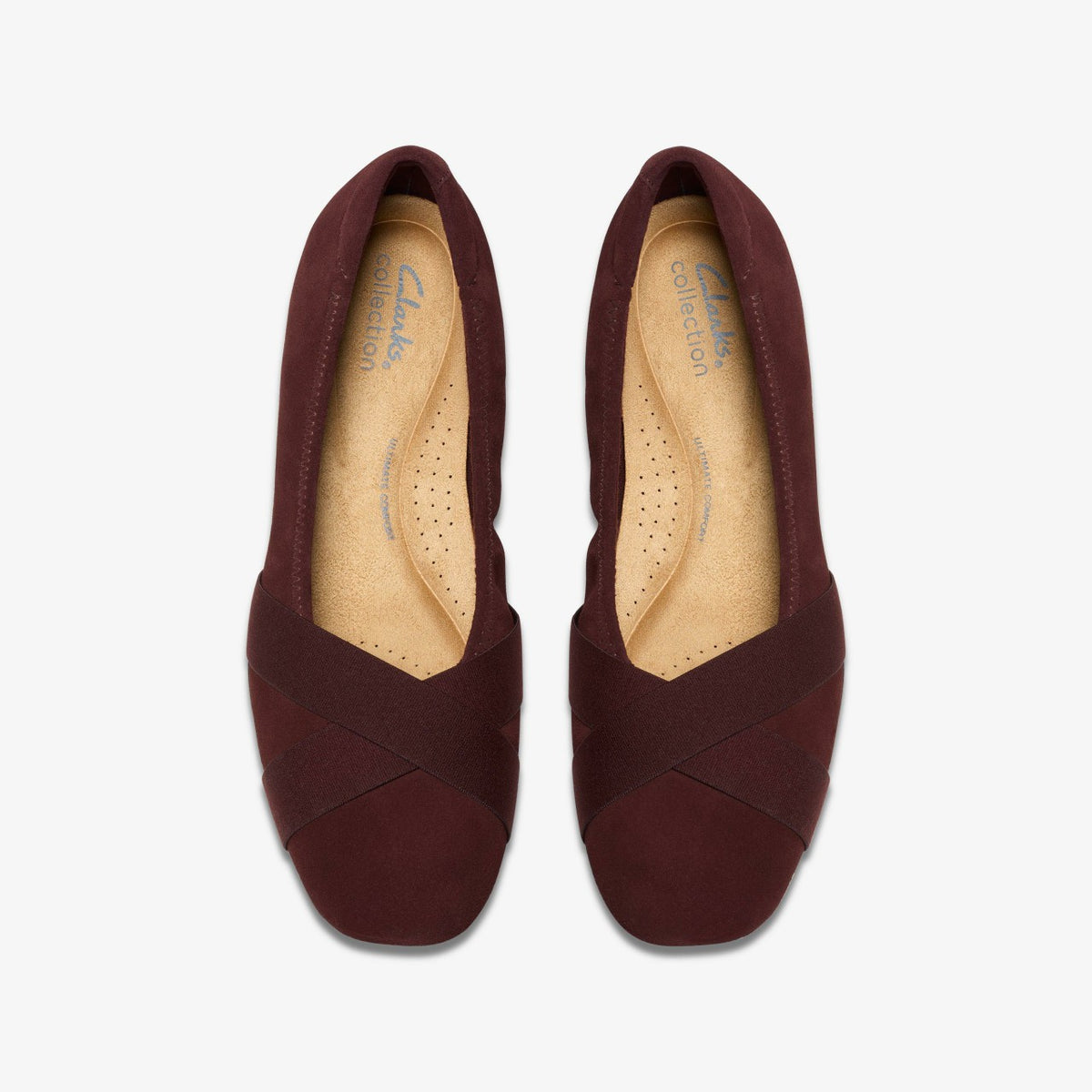 Clarks Jazmynn Gem Merlot Suede