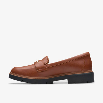 Clarks Westlynn Glow Tan Leather