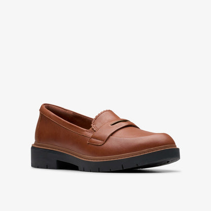 Clarks Westlynn Glow Tan Leather