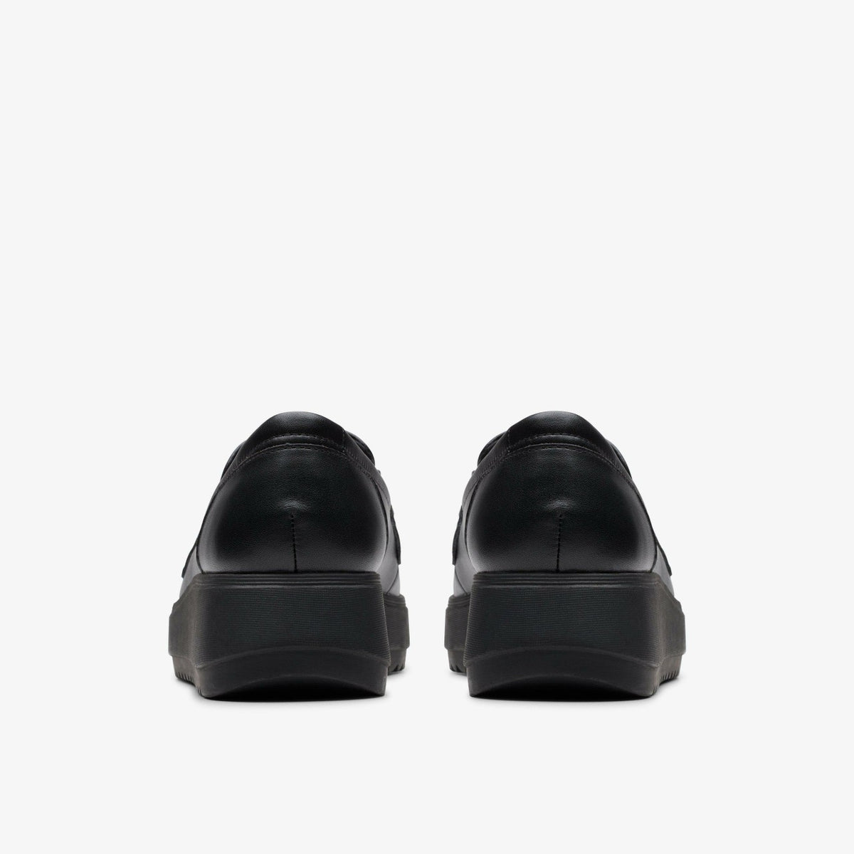 Clarks Zylah Top Black Leather