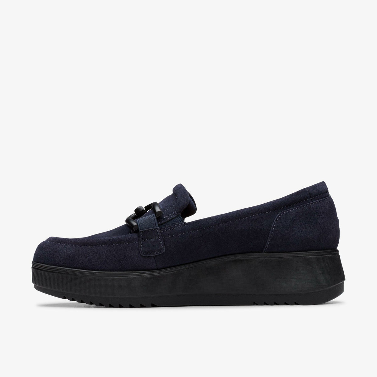 Clarks Zylah Top Navy Suede