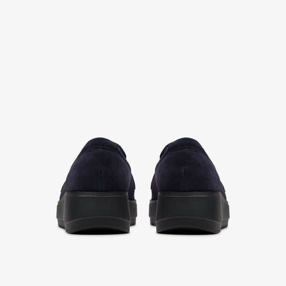 Clarks Zylah Top Navy Suede