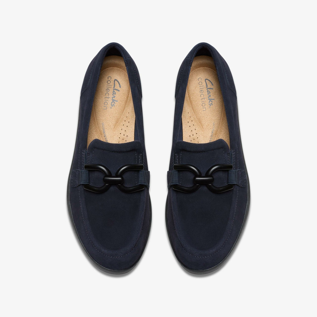 Clarks Zylah Top Navy Suede