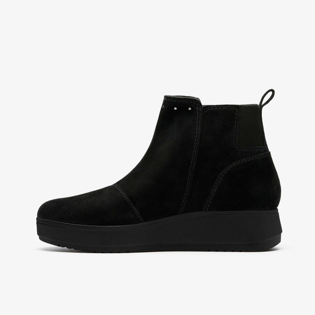 Clarks Zylah Willow Black Suede