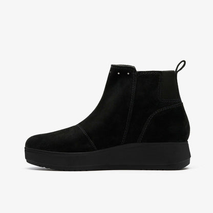 Clarks Zylah Willow Black Suede