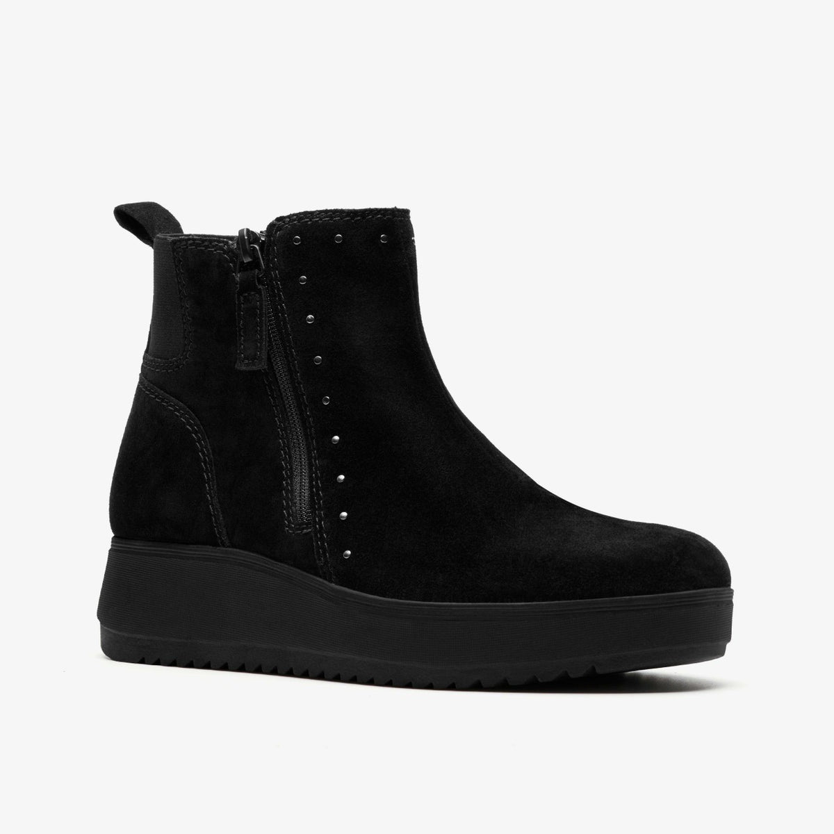 Clarks Zylah Willow Black Suede