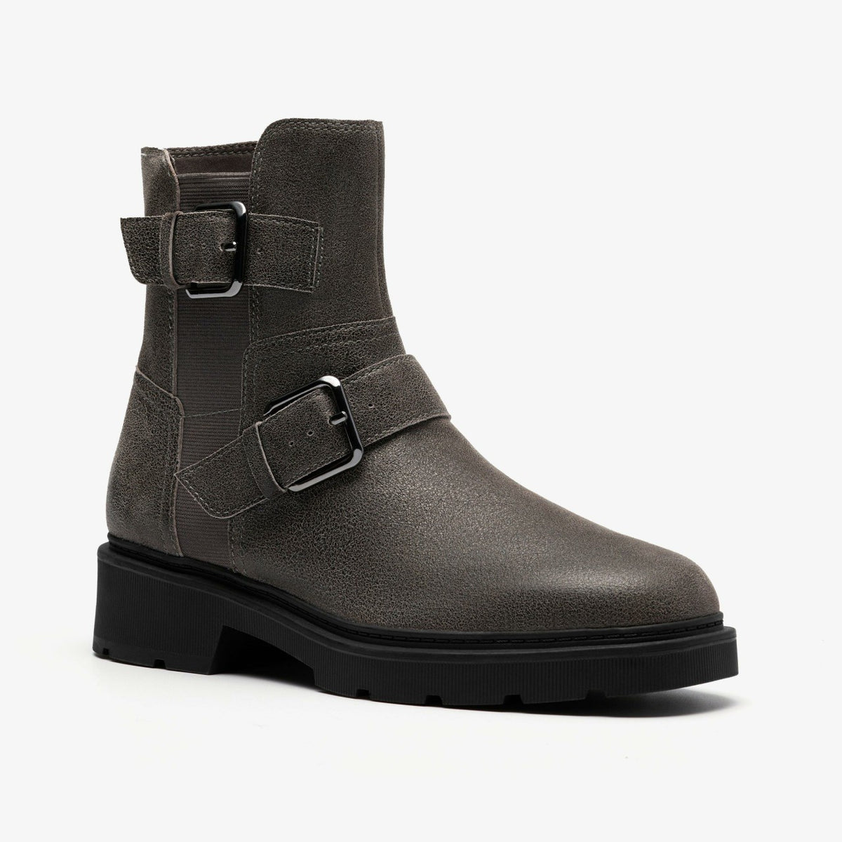 Clarks Lauryl Bay Dark Grey Leather