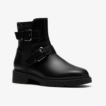 Clarks Lauryl Bay Black Leather
