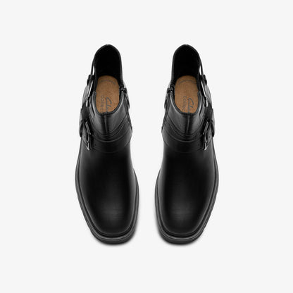 Clarks Lauryl Bay Black Leather