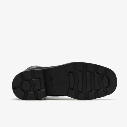 Clarks Lauryl Zip Black Leather
