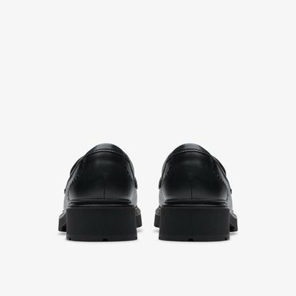 Clarks Lauryl Tassel Black Leather