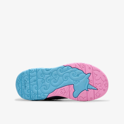 Clarks Tidal Trail Kid Navy