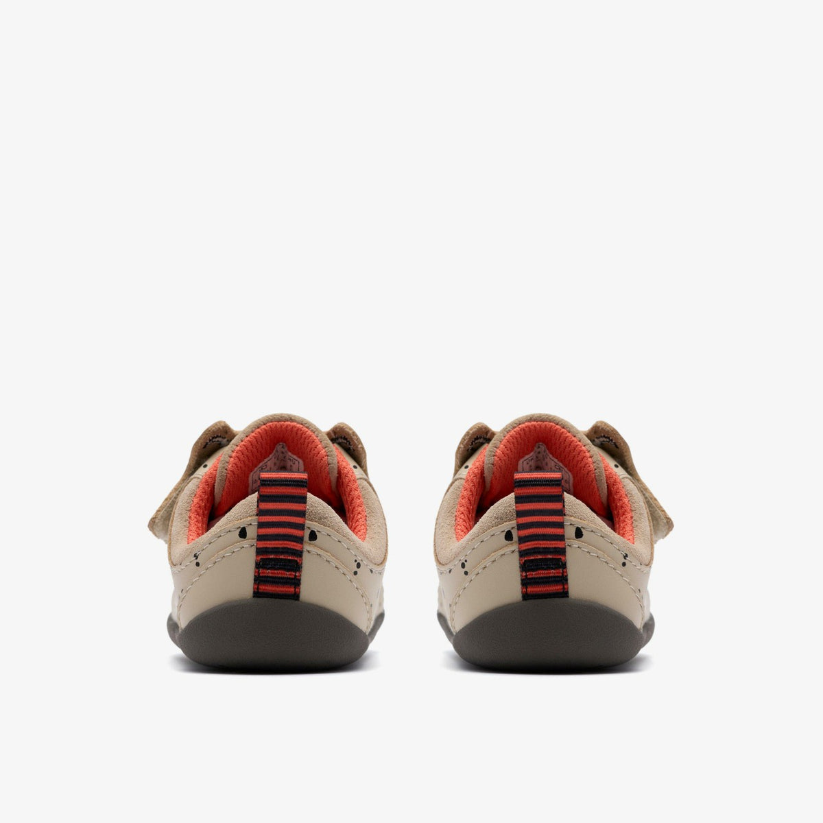 Clarks Roamer Wish Toddler Off White Print