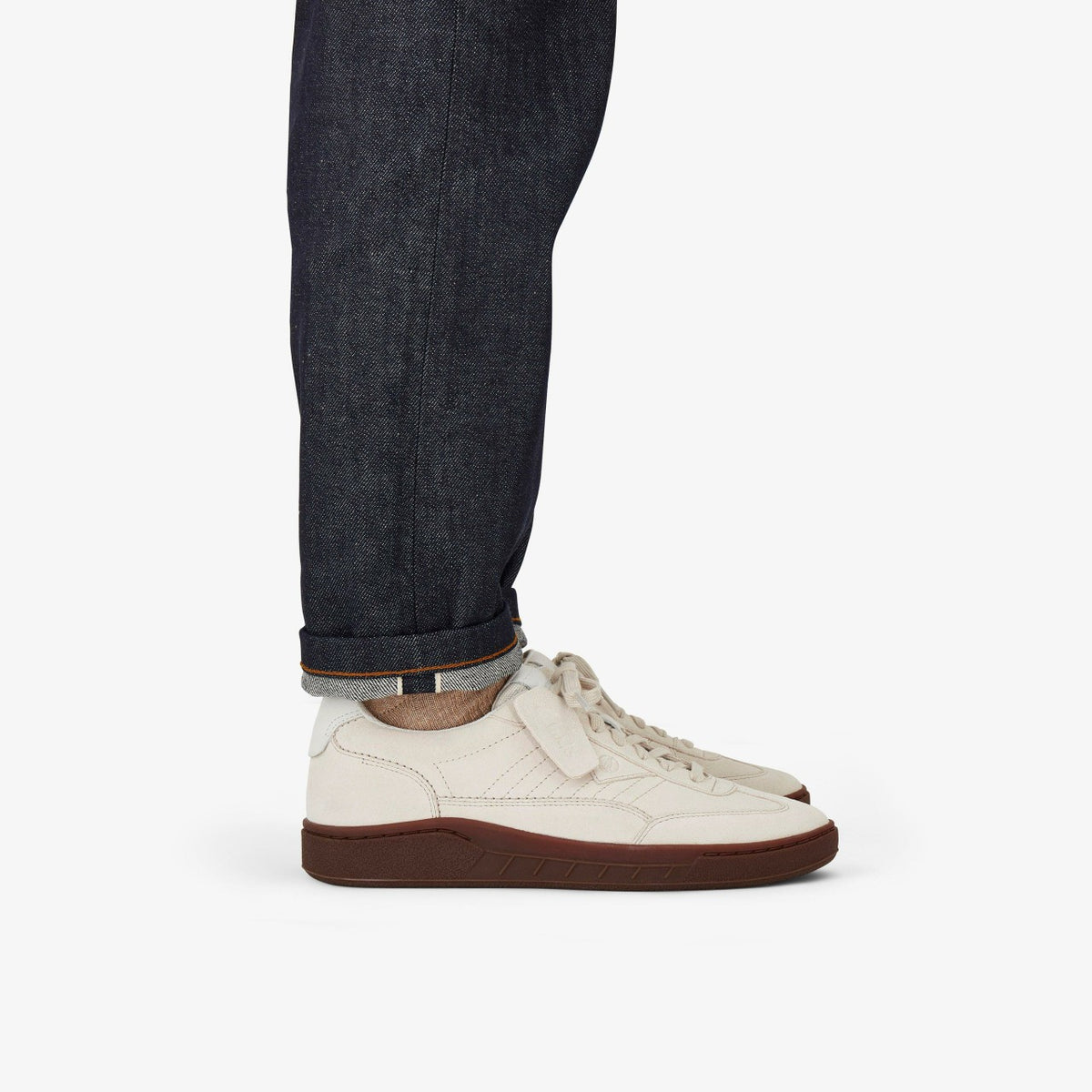 Clarks Craft Rally Ace Off White Suede