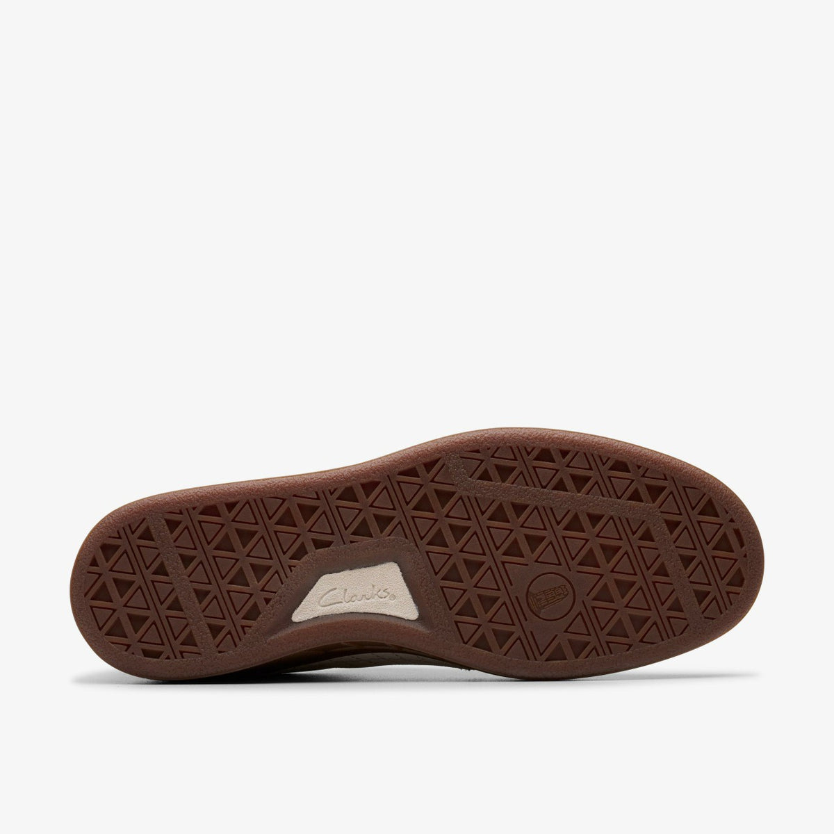 Clarks Craft Rally Ace Off White Suede