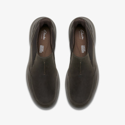 Clarks Mullan Step Dark Brown Leather