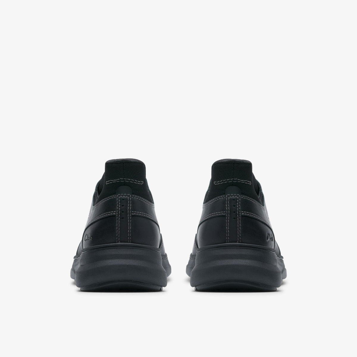 Clarks Mullan Easy Black Leather
