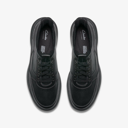 Clarks Mullan Easy Black Leather