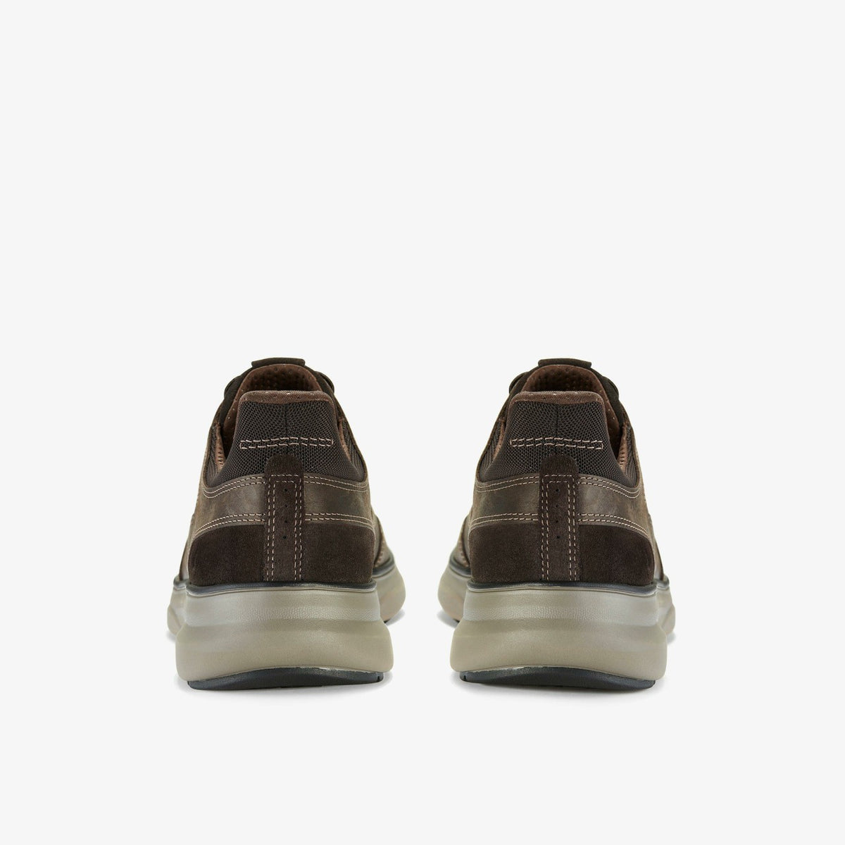 Clarks Mullan Easy Dark Brown Leather