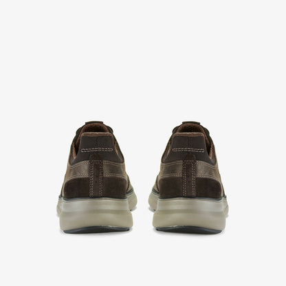 Clarks Mullan Easy Dark Brown Leather
