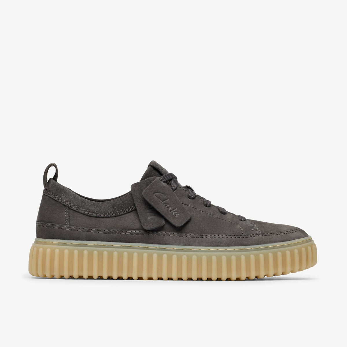 Clarks Torhill Lace Dark Grey Nubuck