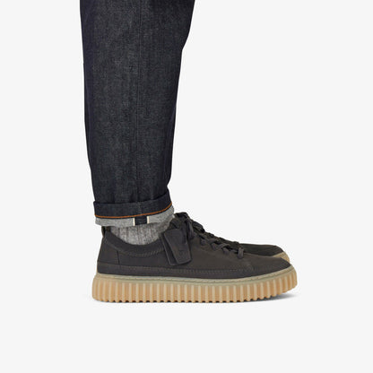 Clarks Torhill Lace Dark Grey Nubuck