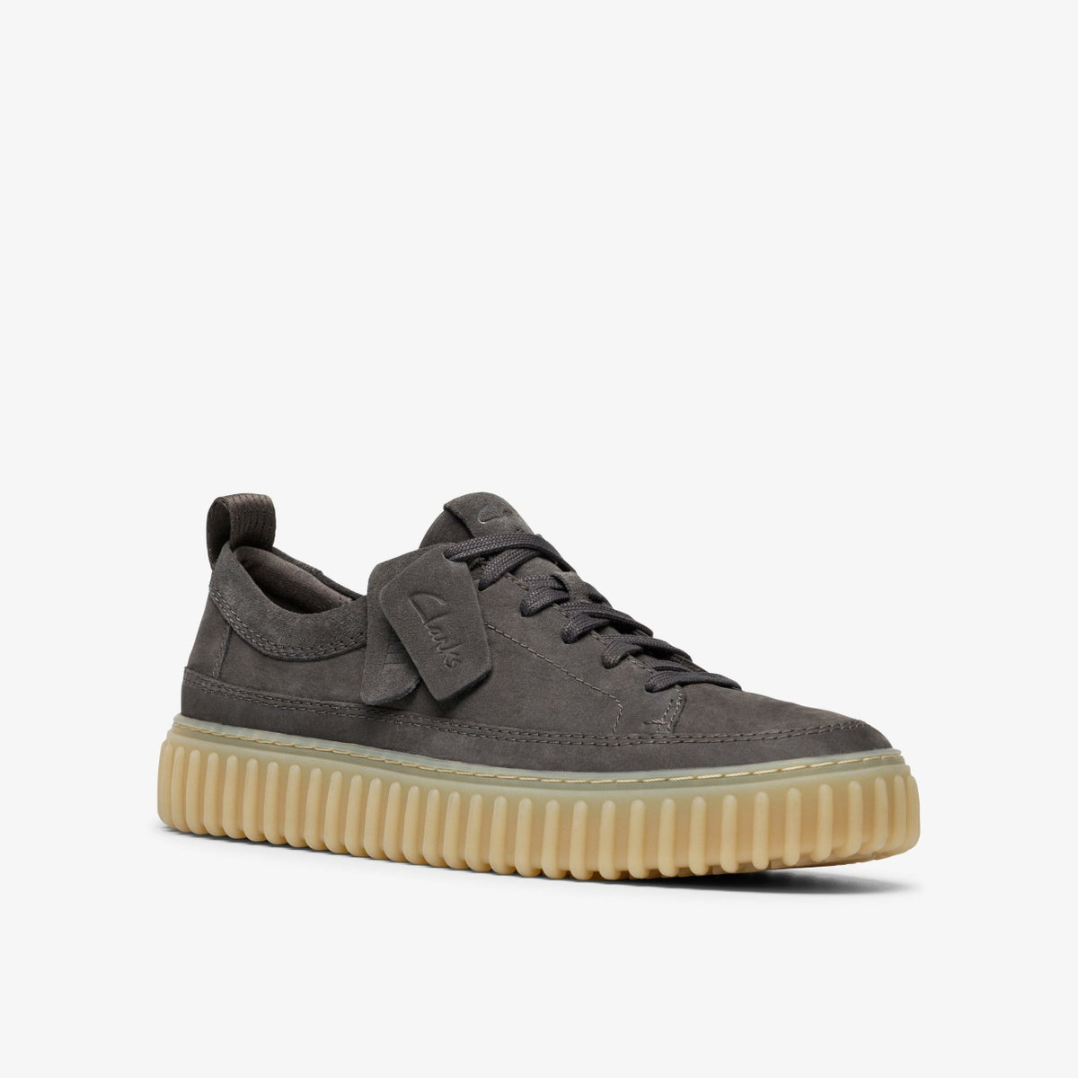 Clarks Torhill Lace Dark Grey Nubuck
