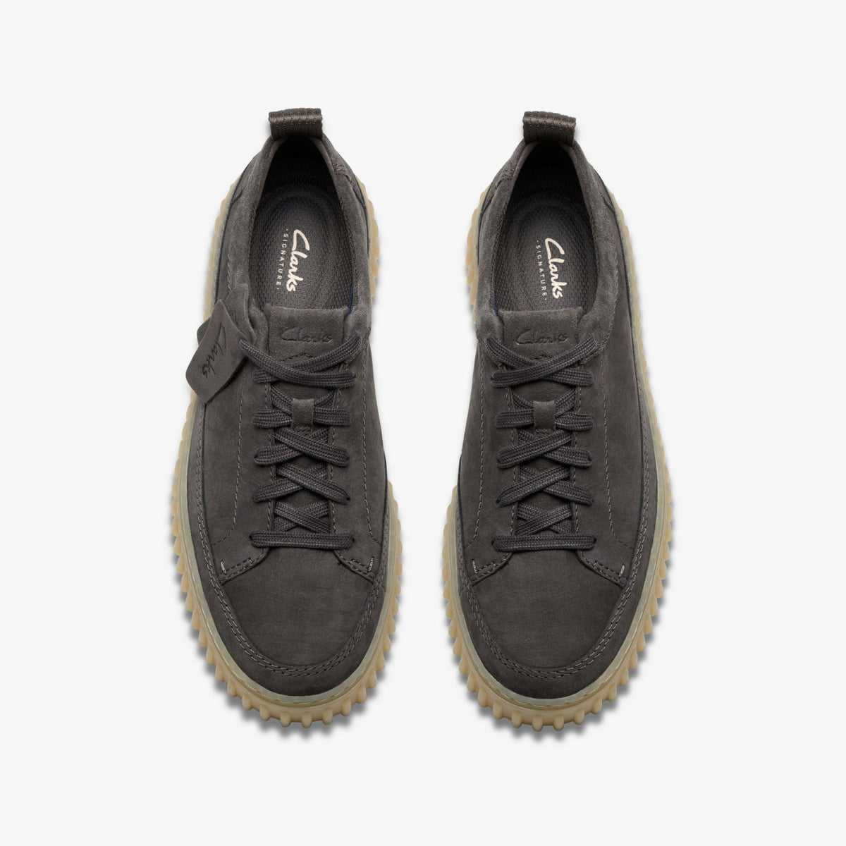 Clarks Torhill Lace Dark Grey Nubuck