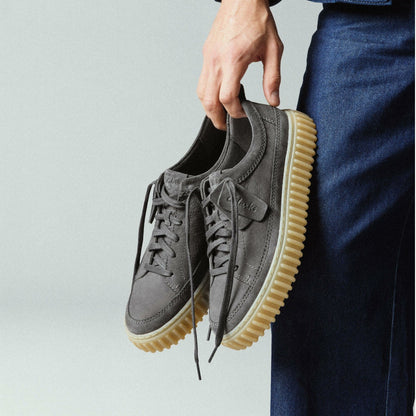 Clarks Torhill Lace Dark Grey Nubuck