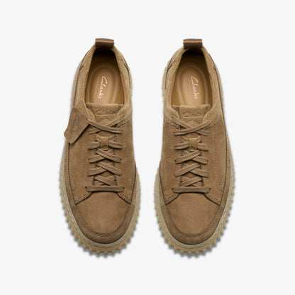 Clarks Torhill Lace Dark Sand Nubuck