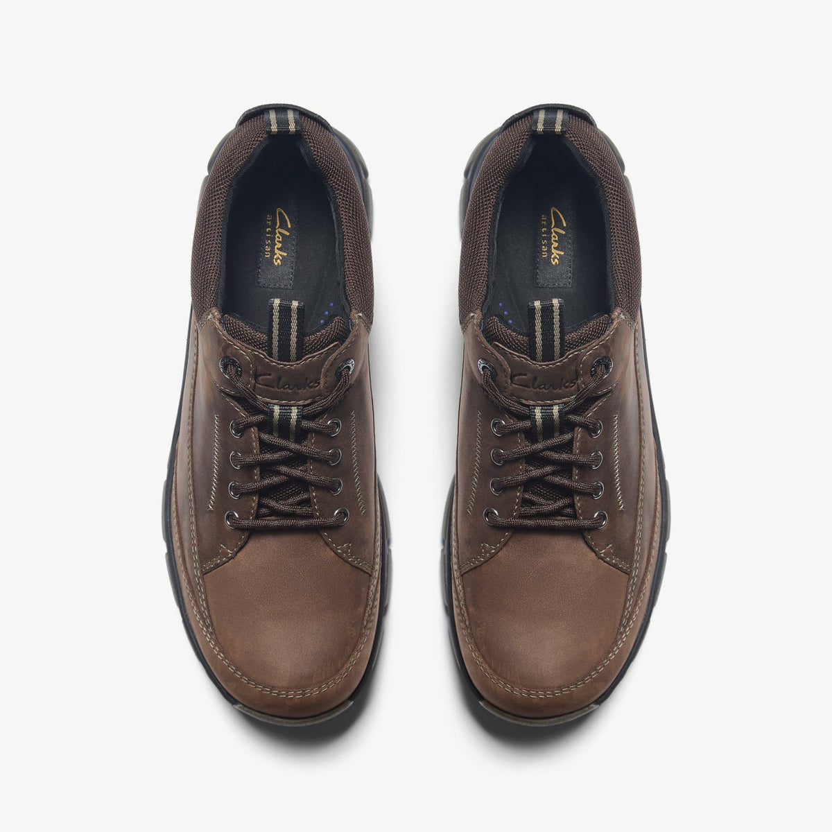 Clarks Spypath Lo GORE-TEX Dark Brown Leather