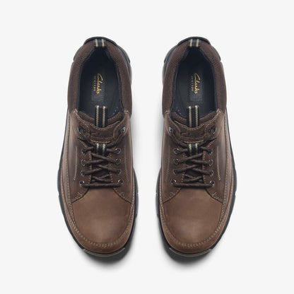 Clarks Spypath Lo GORE-TEX Dark Brown Leather